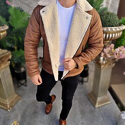 Cojoc gros MARO interior imblanit slim fit CJ007 4