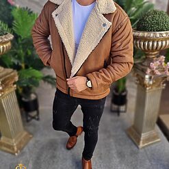 Cojoc gros MARO interior imblanit slim fit CJ007 8