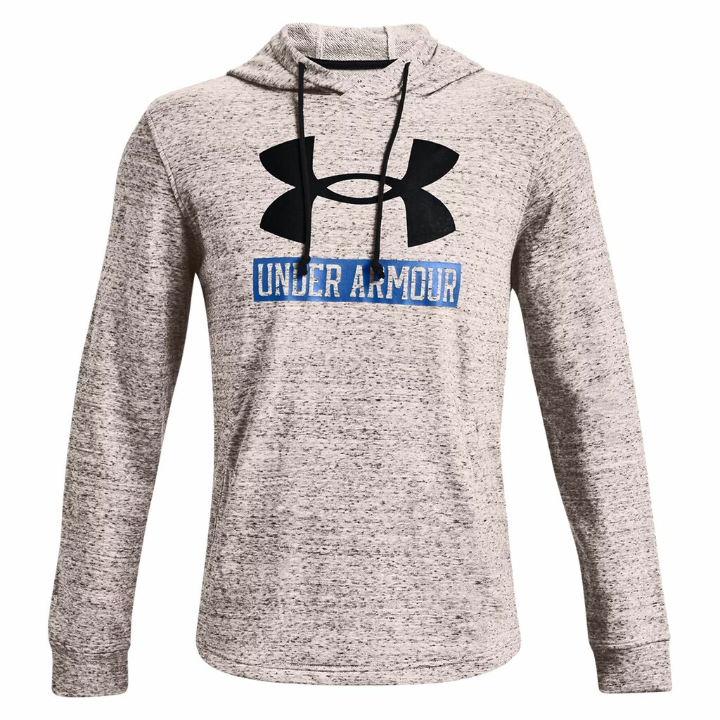 Hanorac UNDER ARMOUR pentru barbati RIVAL TERRY LOGO HOODIE - 1370390112-Imbracaminte-Hanorace