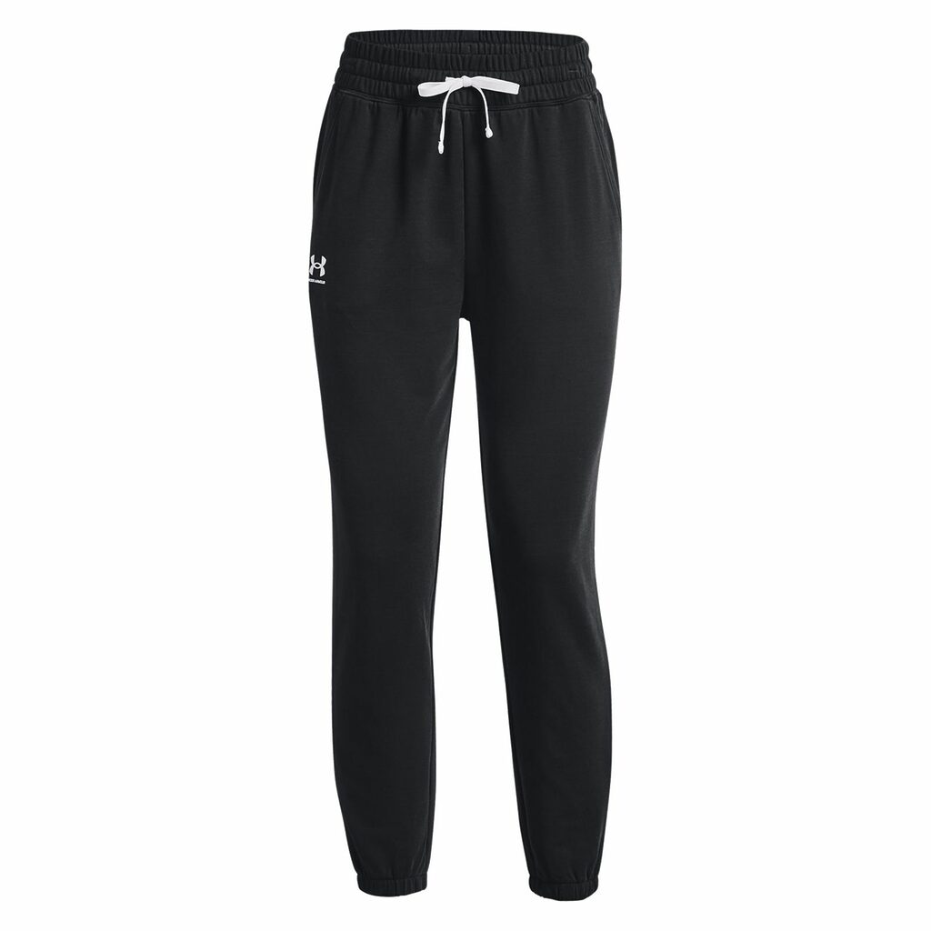 Pantaloni trening UNDER ARMOUR pentru femei RIVAL TERRY JOGGER - 1369854001-Imbracaminte-Pantaloni trening