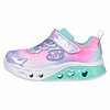 Pantofi sport SKECHERS pentru copii FLUTTER HEART LIGHTS - 302315NLVMT-Incaltaminte-Pantofi sport