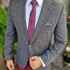 Tinuta 5 piese Sacou Pantalon Camasa Pantofi Curea TN028 3