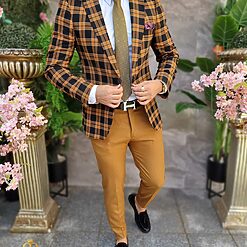 Tinuta 5 piese Sacou Pantalon Camasa Pantofi Curea TN029 4