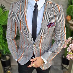 Tinuta 6 piese Sacou Pantalon Camasa Pantofi Curea Cravata TN034 5