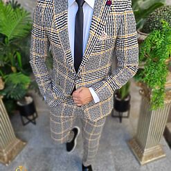 Tinuta 6 piese Sacou Pantalon Camasa Pantofi Curea Cravata TN041 5