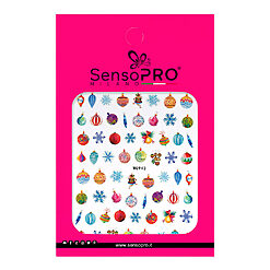 Abtibild Unghii SensoPRO Milano Christmas Ornaments WG943 2 1