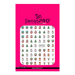 Abtibild Unghii SensoPRO Milano Christmas Spice DP1268 2