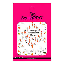 Christmas View R111-Nail Art > Ornamente Unghii Craciun