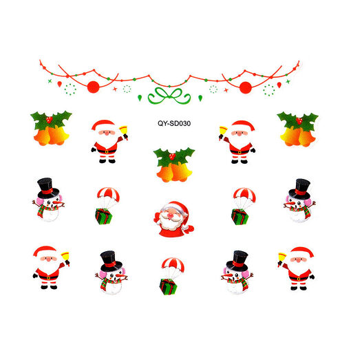 Abtibild Unghii SensoPRO Milano Christmas Wonderland Edition