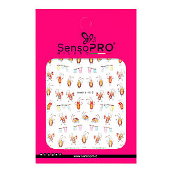 Abtibild Unghii SensoPRO Milano Fall Legend HANYI 413 1