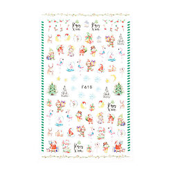 Sunny Christmas F618-Nail Art > Ornamente Unghii Craciun