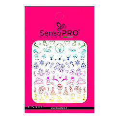 Winter Party R253-Nail Art > Ornamente Unghii Craciun