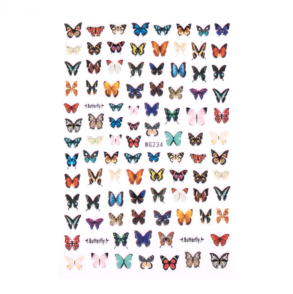 Abtibilduri Unghii SensoPRO Miano Butterfly Fairy
