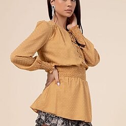 Bluza dama Robertina Camel-Bluze Dama-Bluze Dama