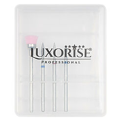 Capete Freza Unghii Diamantate LUXORISE 24 set 4 buc 4