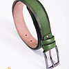 Curea din piele verde