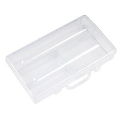 Cutie Manichiura Compartimentata Nail Art SensoPRO Milano 4 Sloturi Clear 3