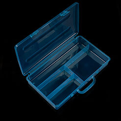 Cutie Manichiura Compartimentata SensoPRO Milano 4 Sloturi Blue 2