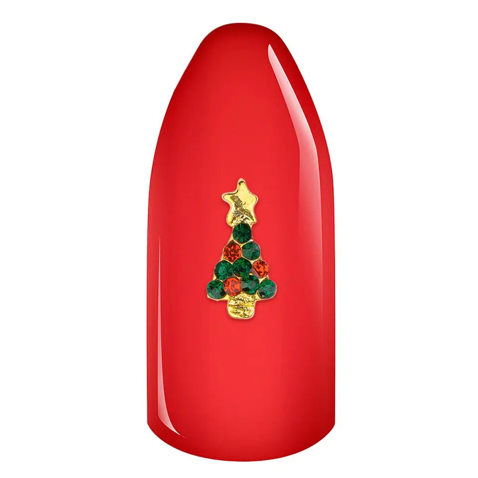 Decoratiune Unghii 3D - Bradut #03-Nail Art > Ornamente Unghii Craciun