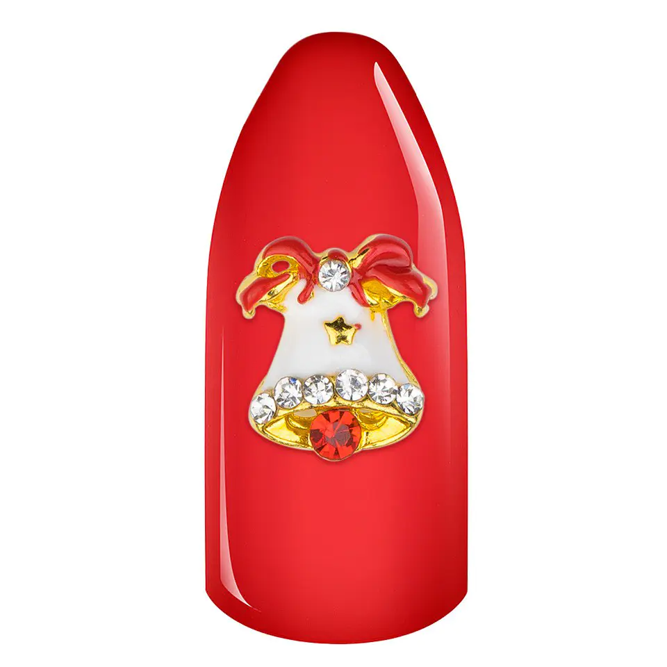 Decoratiune Unghii 3D - Clopotel #02-Nail Art > Ornamente Unghii Craciun