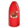 Decoratiune Unghii 3D - Santa Hat #01-Nail Art > Ornamente Unghii Craciun