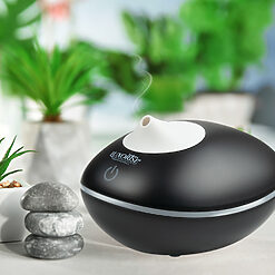Difuzor Aromaterapie pentru Uleiuri Esentiale PURE VIBES LUXORISE Black 5