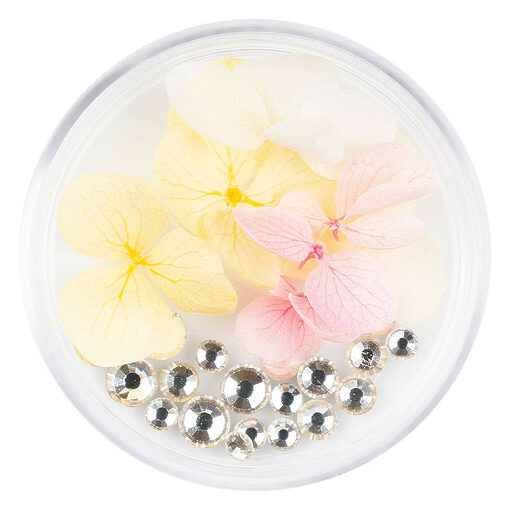 Flori Uscate Unghii LUXORISE cu cristale - Floral Fairytale #14-Nail Art > Flori Naturale Uscate