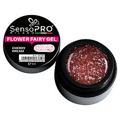 Flower Fairy Gel UV SensoPRO Milano - Cherry Dream 5ml-Geluri UV  data-eio=
