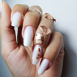 Foita Creponata Unghii LUXORISE Cooper Glam 4