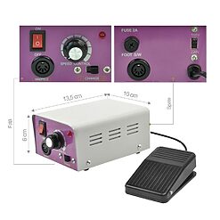 Freza Unghii Profesionala 25000 RPM Super Nails PRO SensoPRO Milano 3