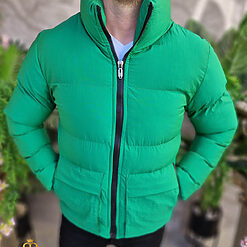 verde cu guler inalt - GC801-Geci / Cojoace