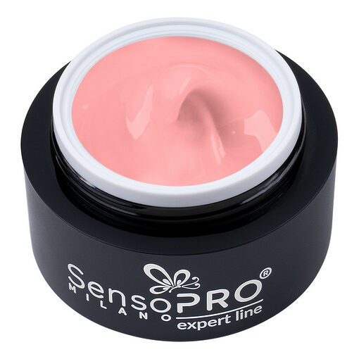 Gel Constructie Unghii Expert Line SensoPRO Milano - Blossom Pink 15ml-Geluri UV > Geluri UV Constructie