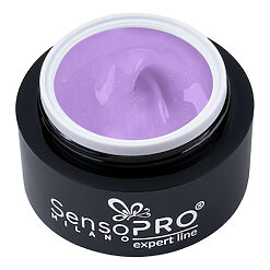 Gel Constructie Unghii Expert Line SensoPRO Milano - Shimmer Purple 30ml-Geluri UV  data-eio=