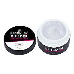 Gel Constructie Unghii SensoPRO Milano Clear 15ml 3