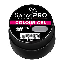 Gel UV Colorat Celestial Nude 5ml SensoPRO Milano 1