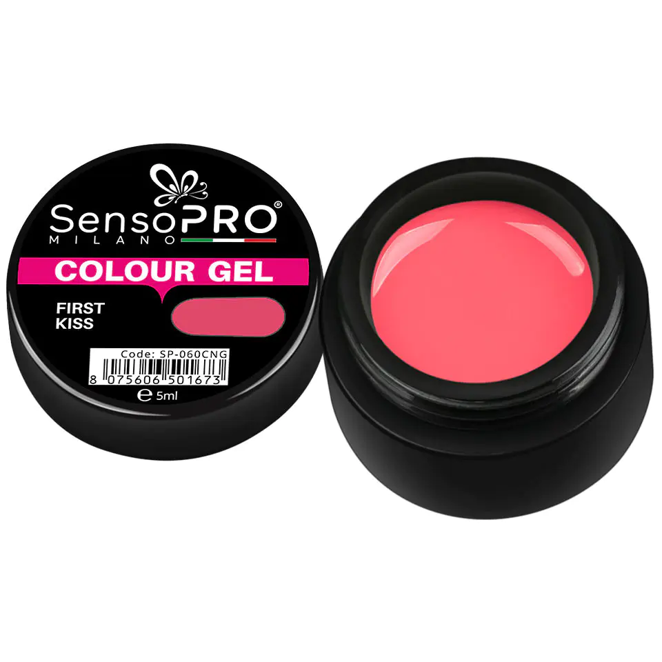 Gel UV Colorat First Kiss 5ml