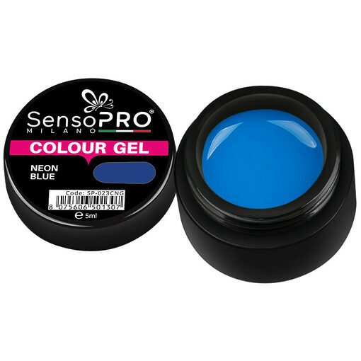 Gel UV Colorat Neon Blue 5ml
