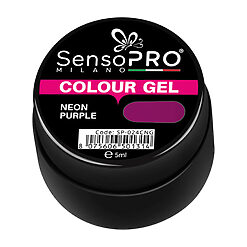 Gel UV Colorat Neon Purple 5ml SensoPRO Milano 3