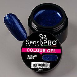 Gel UV Colorat Persian Night 5ml SensoPRO Milano 3