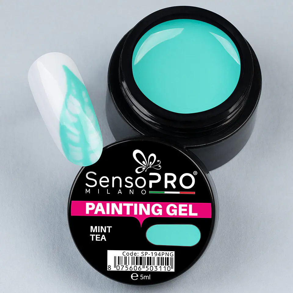 Gel UV Pictura Unghii Mint Tea 5ml