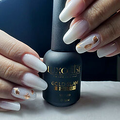 Gold Glam Top Coat LUXORISE 15ml 1