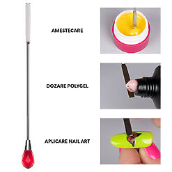 Crystal Pink - Spatula-Accesorii Unghii > Instrumente Manichiura