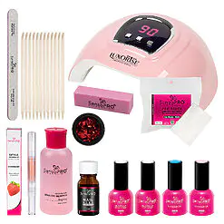 Kit Oja Semipermanenta Glamorous Manicure-Kit Unghii  data-src=