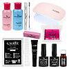 Kit Unghii False cu Tipsuri Soak Off Basic Expert + Lampa UV LED-Kit Unghii > Kit Unghii Gel