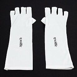 Manusi Protectie UV LUXORISE alb marime universala L38 cm 3