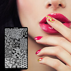 Matrita Metalica Stampila Unghii LUXORISE Delicate Shades XY Z06 1