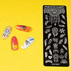 Matrita Metalica Stampila Unghii LUXORISE Dreamcatcher Style 1