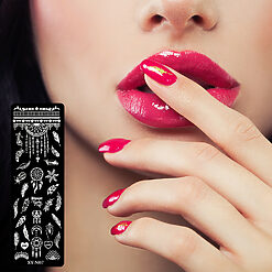 Matrita Metalica Stampila Unghii LUXORISE Dreamcatcher Style 2