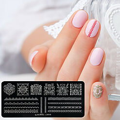 Matrita Metalica Stampila Unghii LUXORISE Fly Away 1