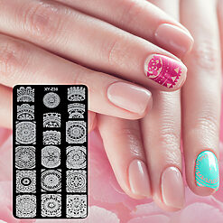 Matrita Metalica Stampila Unghii LUXORISE Pure Dream XY Z30 1